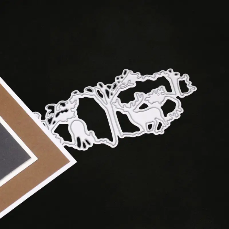 Металлические Вырубные штампы с изображением леса|Вырубные штампы| |