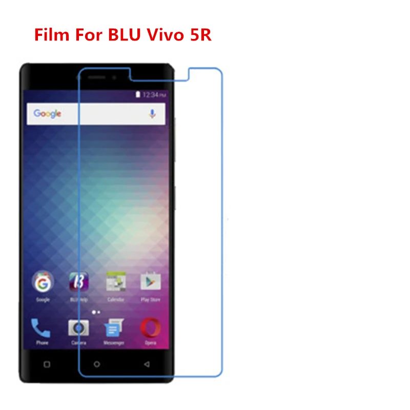 1/2/5/10 шт. ультратонкая прозрачная защитная пленка для HD ЖК-экрана с тканевой пленкой для очистки для BLU Vivo 5R.