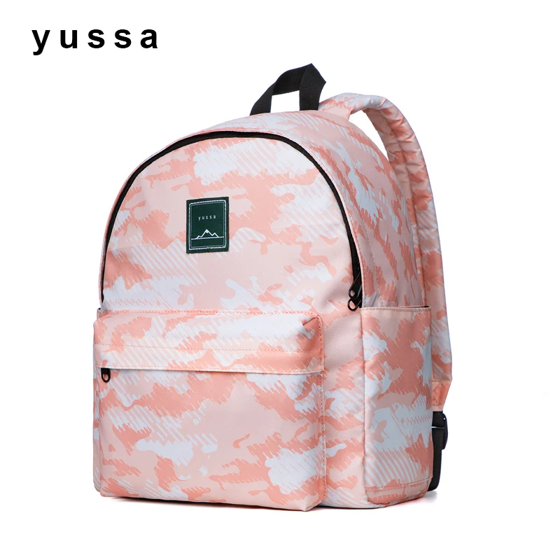14-дюймовый рюкзак для ноутбука Женский Водонепроницаемый Школьный из полиэстера