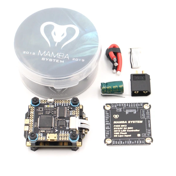 F405 and F40 Diatone MAMBA F405 MK2 Betaflight контроллер F40 40A 3-6S DSHOT600 FPV гоночный Дрон гонщик sin escobillas ESC - Цвет: F405 and F40