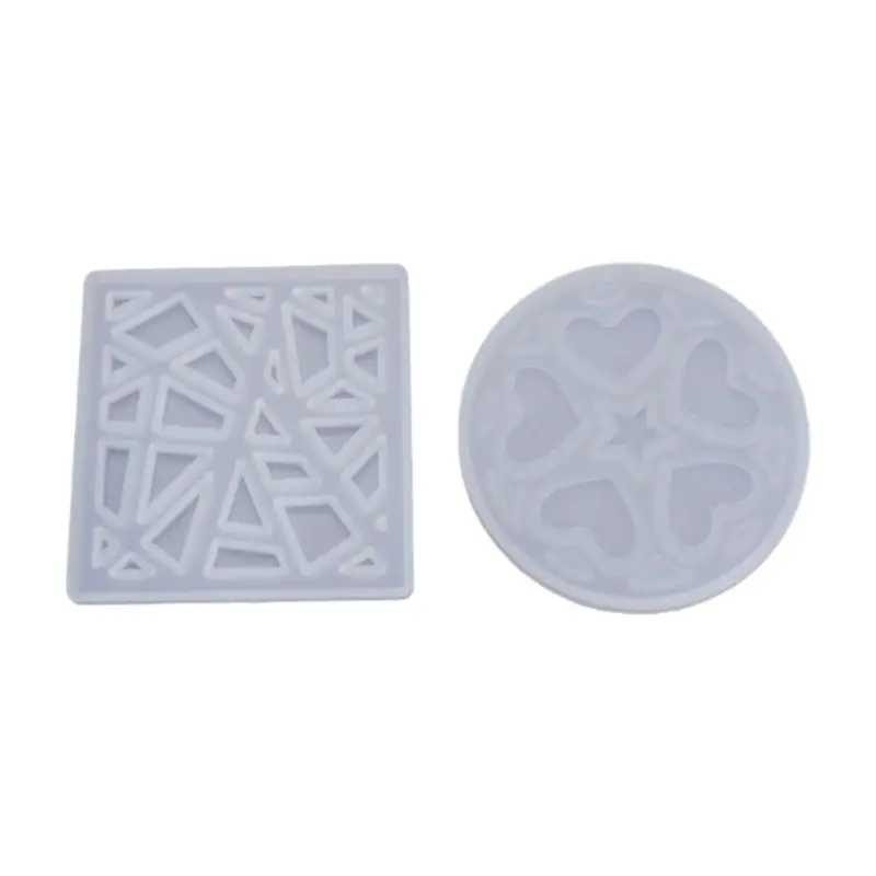 

69HB Crystal Epoxy Resin Mold Irregular Love Heart Printing Casting Mould DIY Crafts