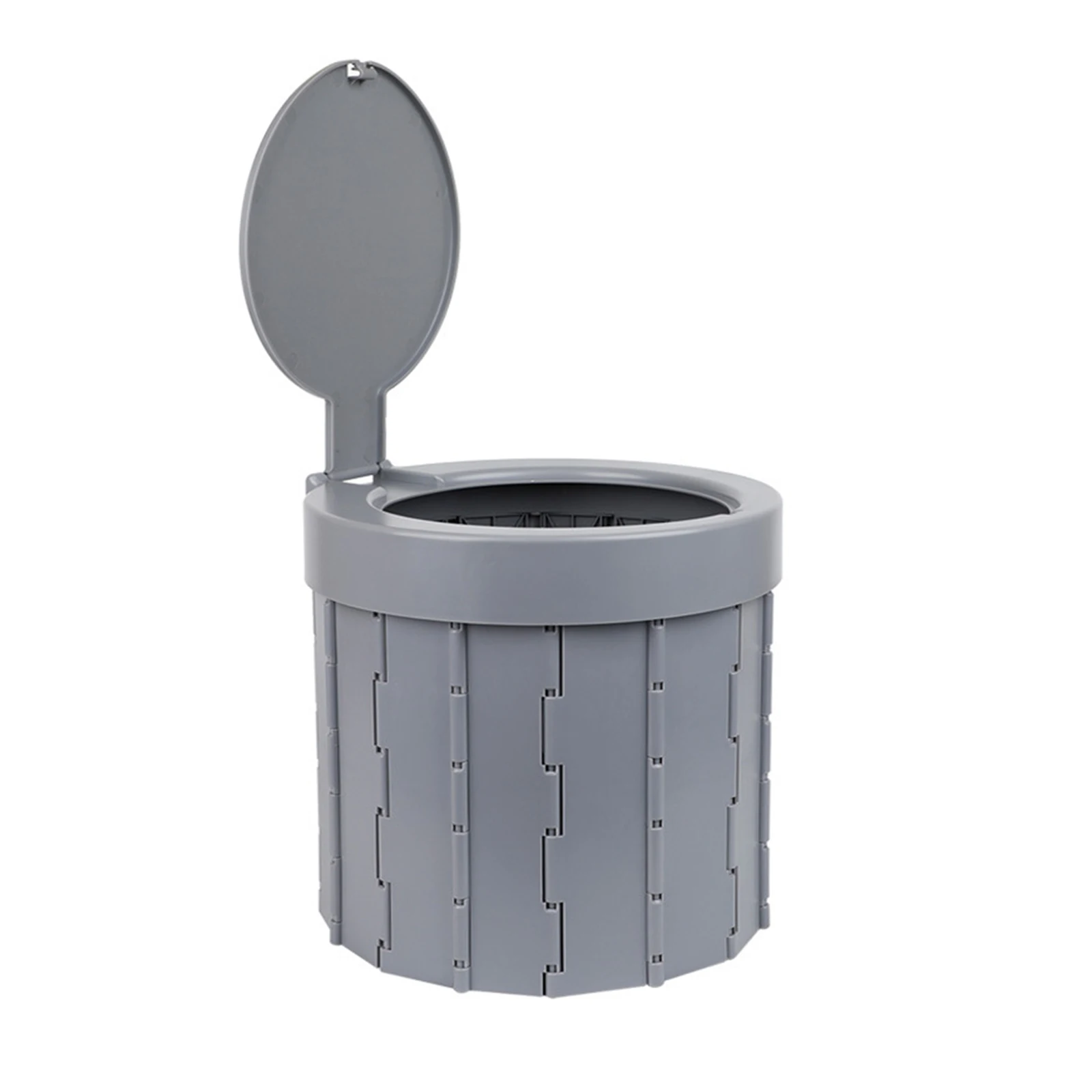 

Camping Toilet Foldable Toilet Portable Outdoor Camping Toilet Mobile Commode Chair With Lid For Camping Hiking Excursions