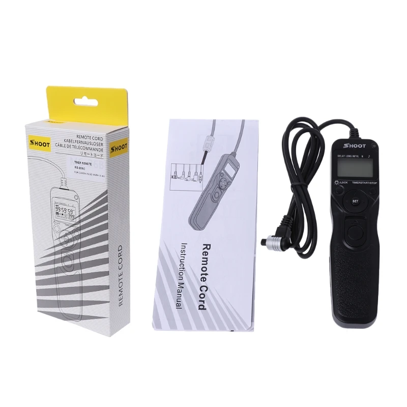 RS 80N3 Интервалометр Таймер Пульт дистанционного спуска кабель затвора объектива