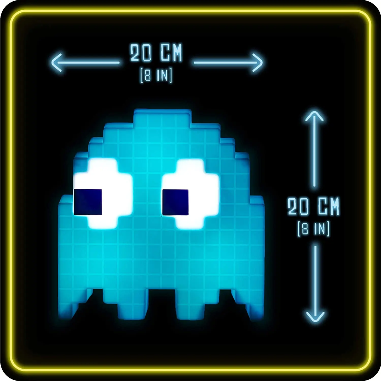 PacMan привидение 3D свет декор для домашвечерние музыкальная иллюзионная лампа