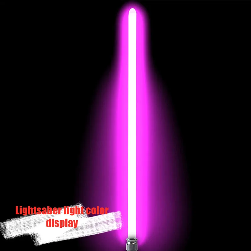

RGB Lightsaber Metal Stepless Color Changing Lightsaber Star Battle Force Laser Sword Luminous Knife Toys Shining sword Douhuang