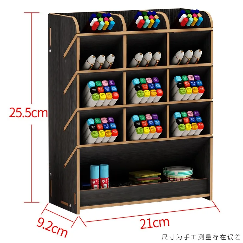 

Pen creative cute learning blogger multifunctional storage box office desktop personality ornaments pen holder organizer