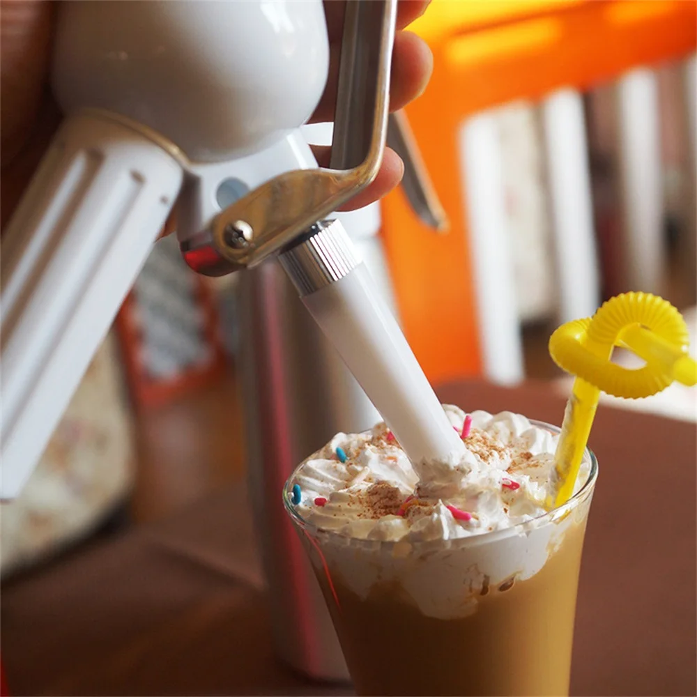1 шт. алюминиевый сплав кремовый Whipper легкий дозатор для взбитых сливок крекер