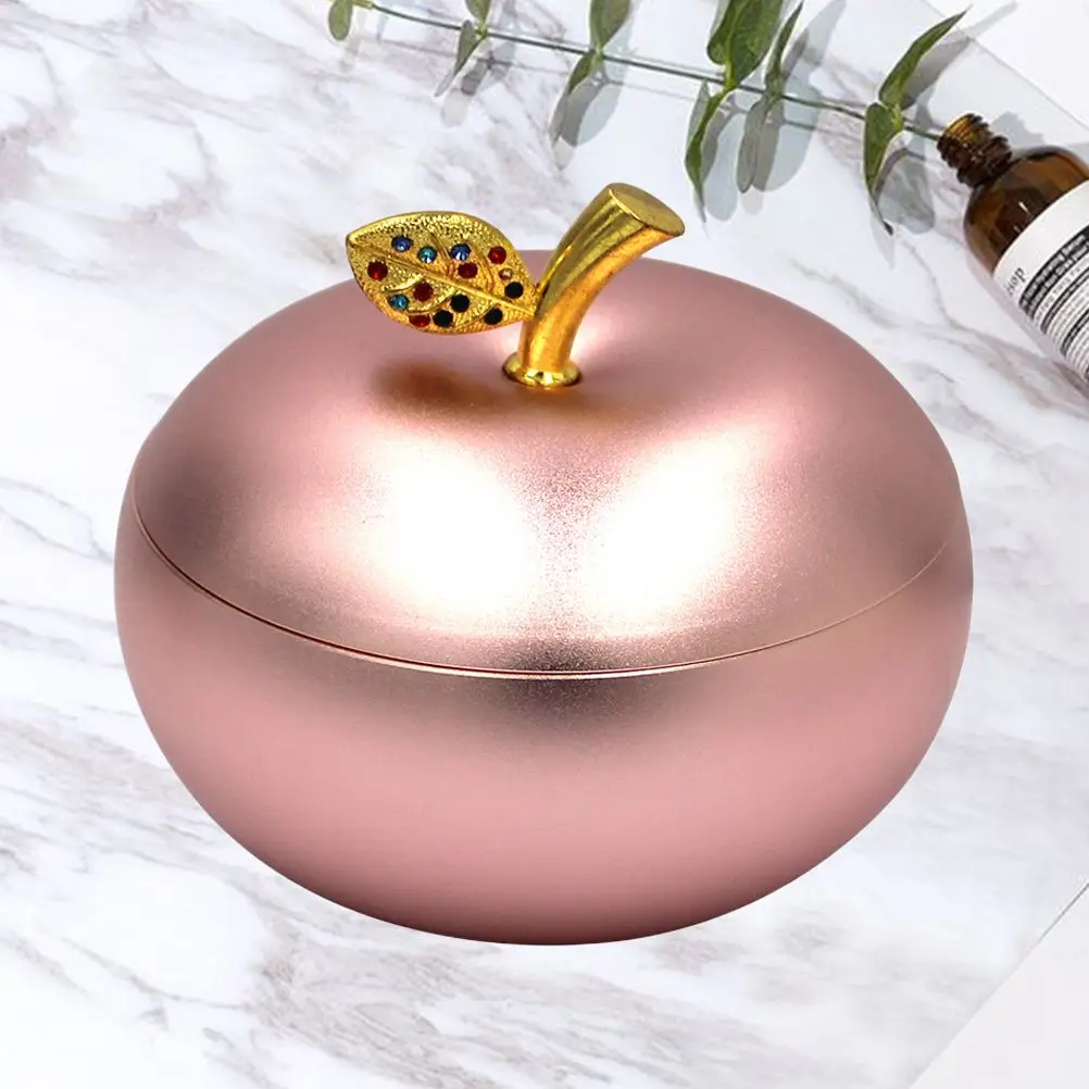 Алюминиевая пепельница для яблока креативная автомобильная декоративная