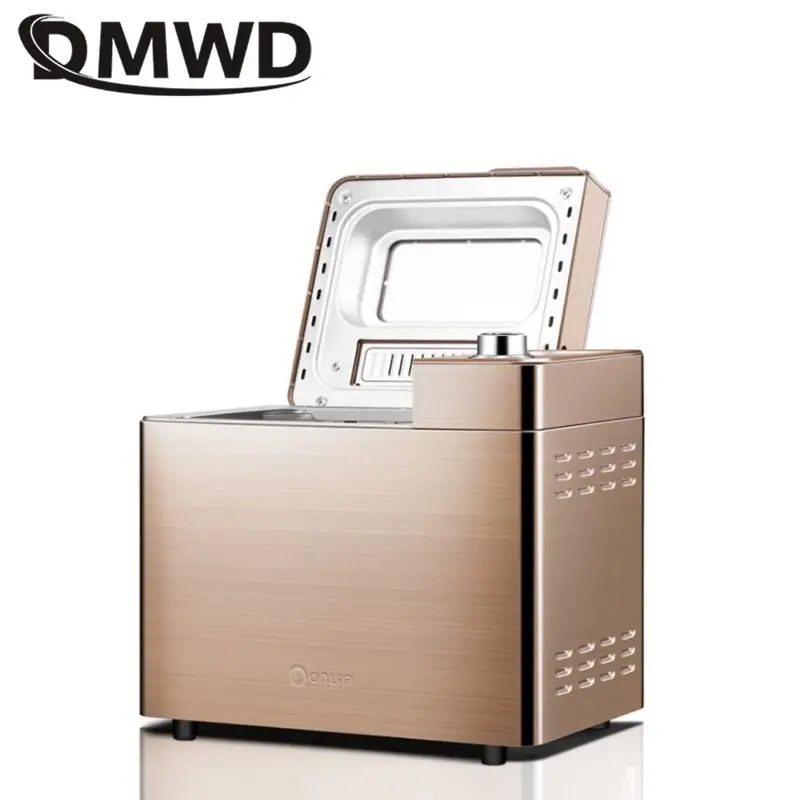 DMWD нержавеющая сталь Автоматическая хлебопечка орехи кофе жаровня йогурт