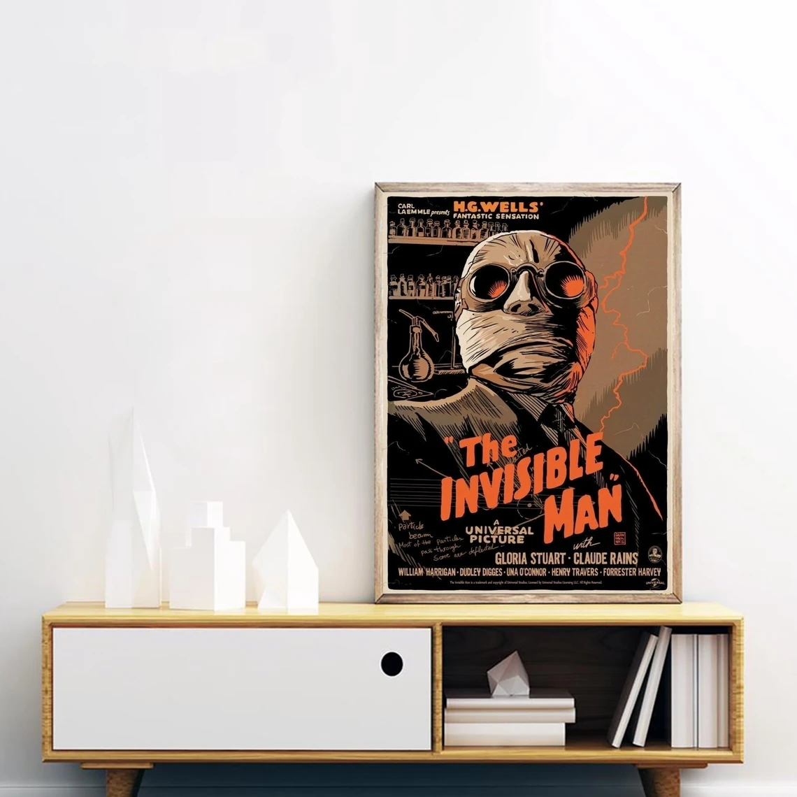 Horror Movie Poster Canvas Print Art Gift Home Wall Painting Decoration (No Frame)