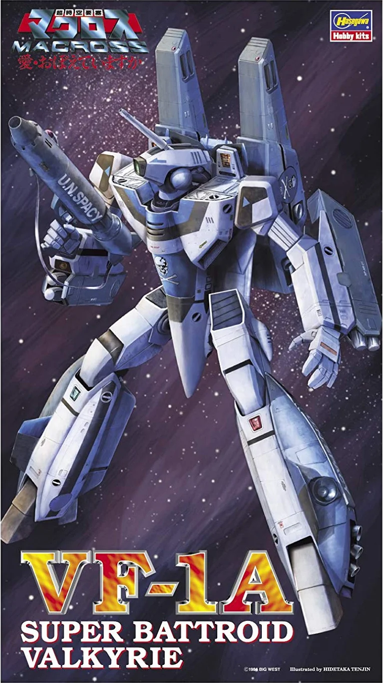 

Hasegawa Plastic Assembly Model 1/72 Scale Macross Battlestar VF-1A J Heavy Combat Robot Adult Collection DIY Assembly Kit 65713