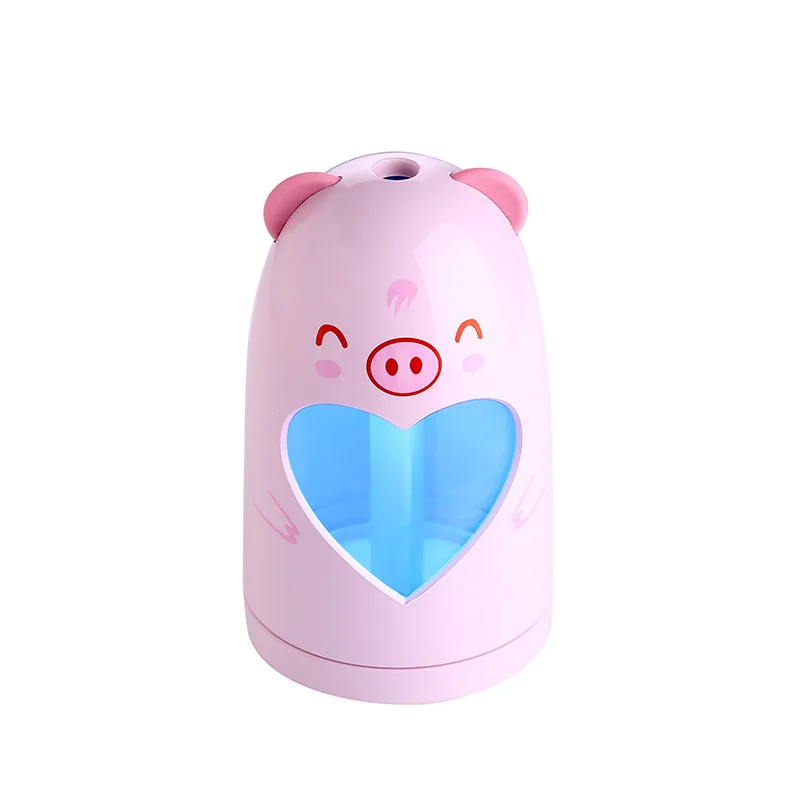 Мини USB арома увлажнитель воздуха молчание ультразвуковой диффузор мультяшный с