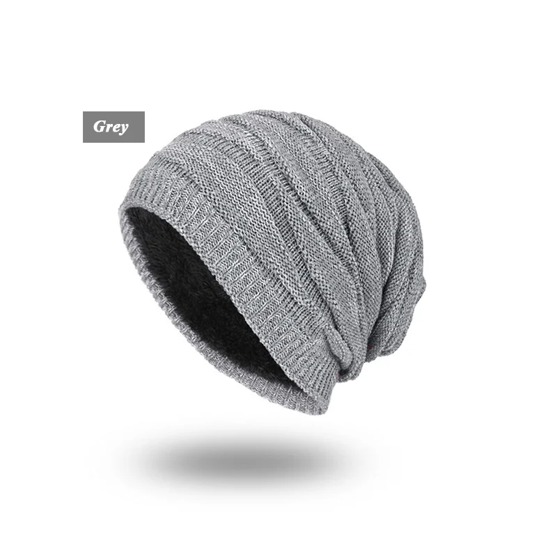 

Женские и мужские зимние шапки, облегающие шапки, вязаная однотонная крутая теплая шапка, повседневные спортивные шапки для активного отды...