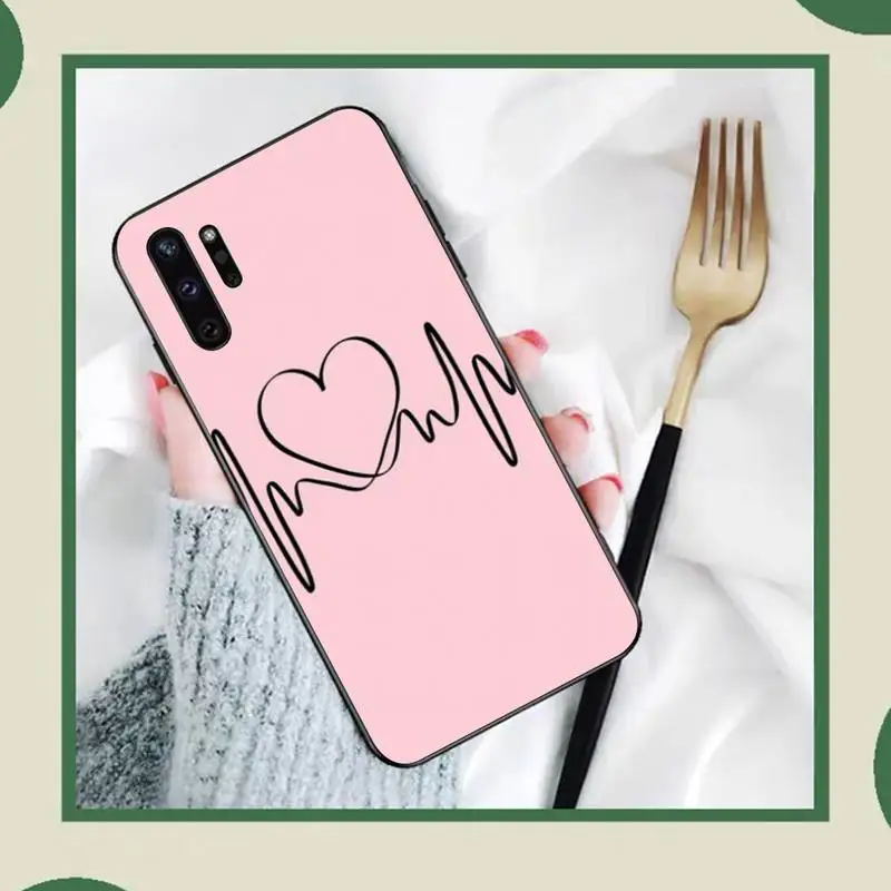 TOPLBPCS Милые Пары Любовь Сердце шикарный Милый чехол для телефона Samsung Note 3 4 5 7 8 9 10 20