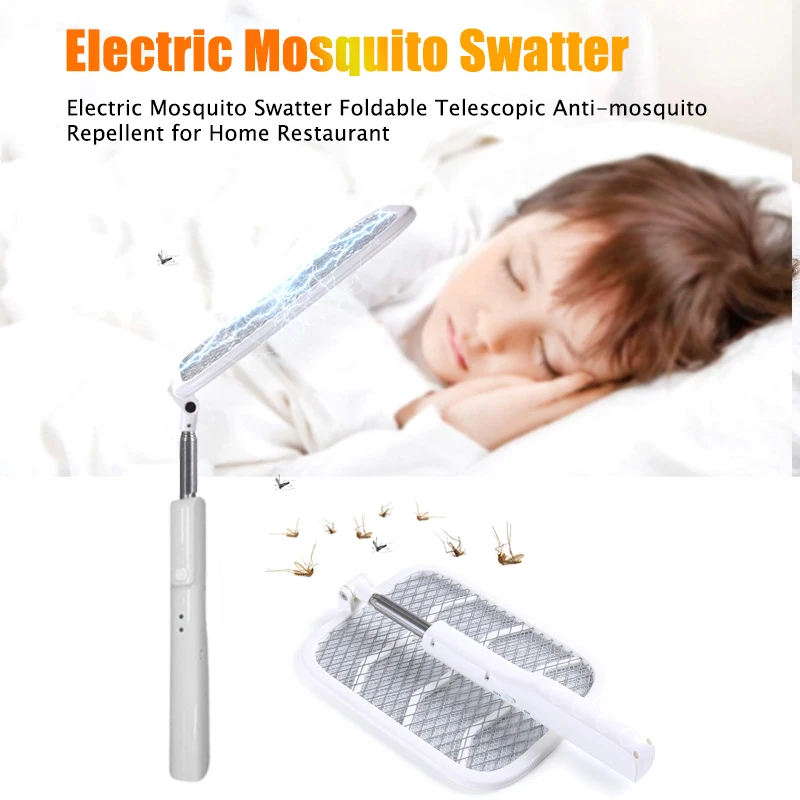 Портативный москитная мухобойка убийца москита вредителями Для спальни