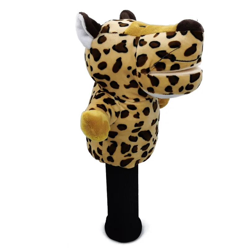 

Leopard Golf Head Cover Fairway Woods FW 3 5 Golf Cover Sporting Goods Animal Protector 2 Colors Mascot Novelty Cute Gift