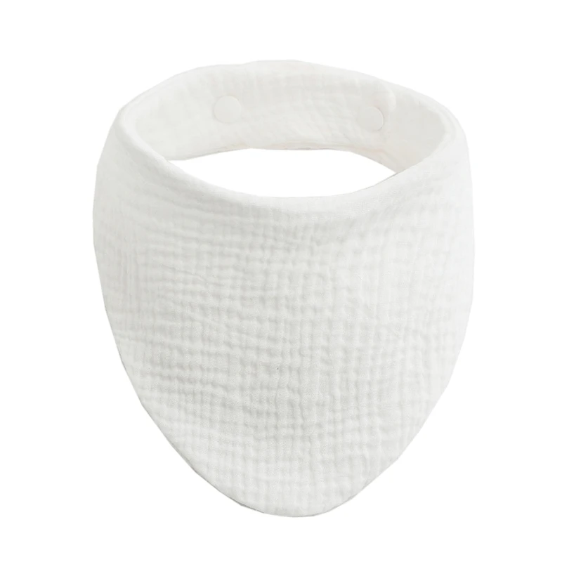 

Baby Infant Cotton Bib Newborn Solid Color Triangle Scarf Feeding Saliva Towel Bandana Burp Cloth Boy Girl Shower Gifts