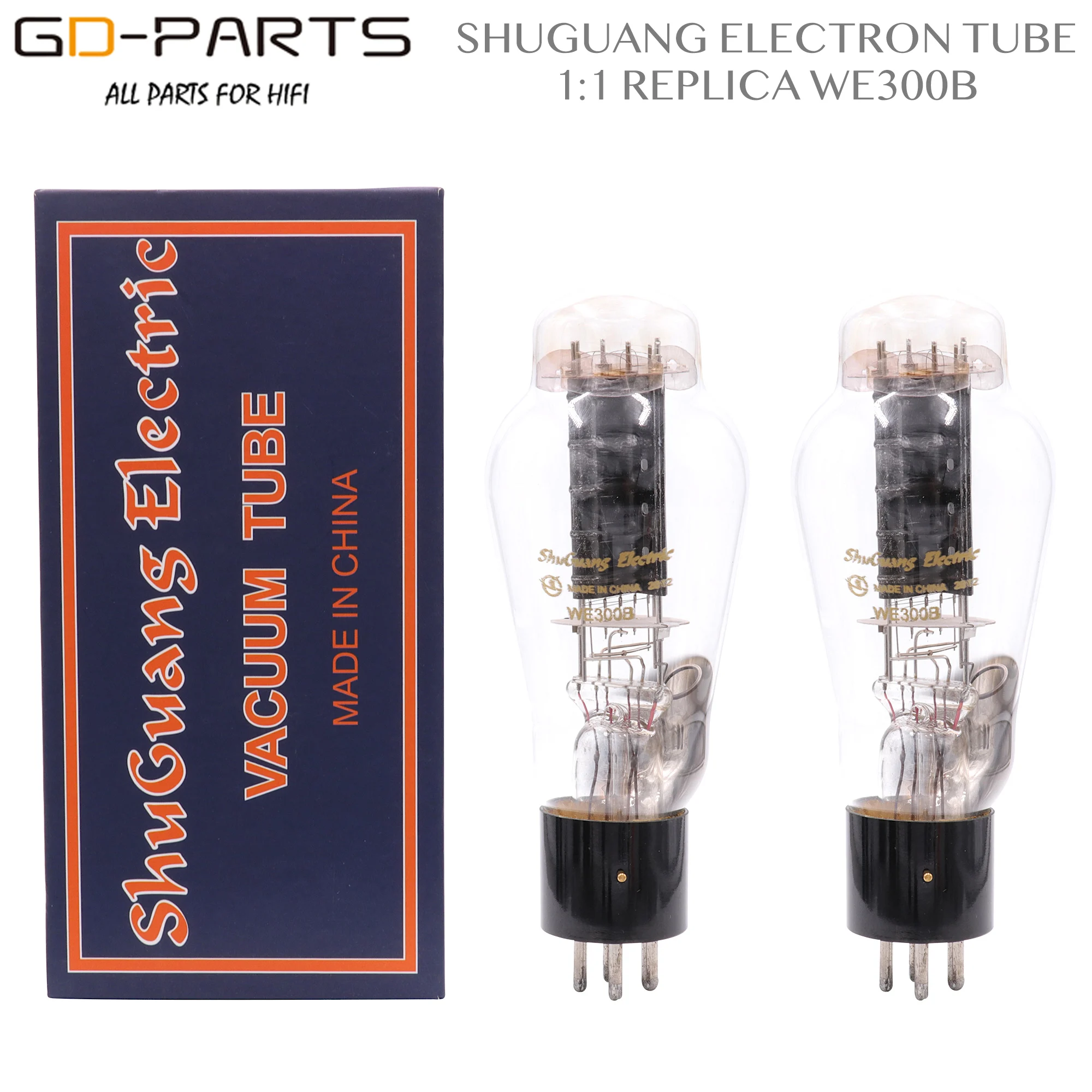Вакуумная трубка SHUGUANG WE300B замена для Western Electric 300B PX300B EH JJ HIFI Заводская парная