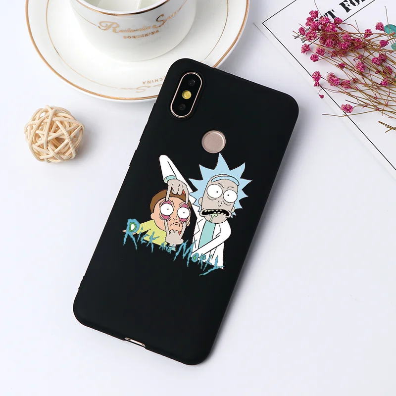 Khe-0rsxkouy Матовый чехол из ТПУ с забавным рисунком Рика и Морти для Xiaomi mi 9T Pro A1 A2 6X5X8 Lite 9 SE Red mi K20 7A S2 Note 7 Pro Fundas - Цвет: Khe-0rsxkouy