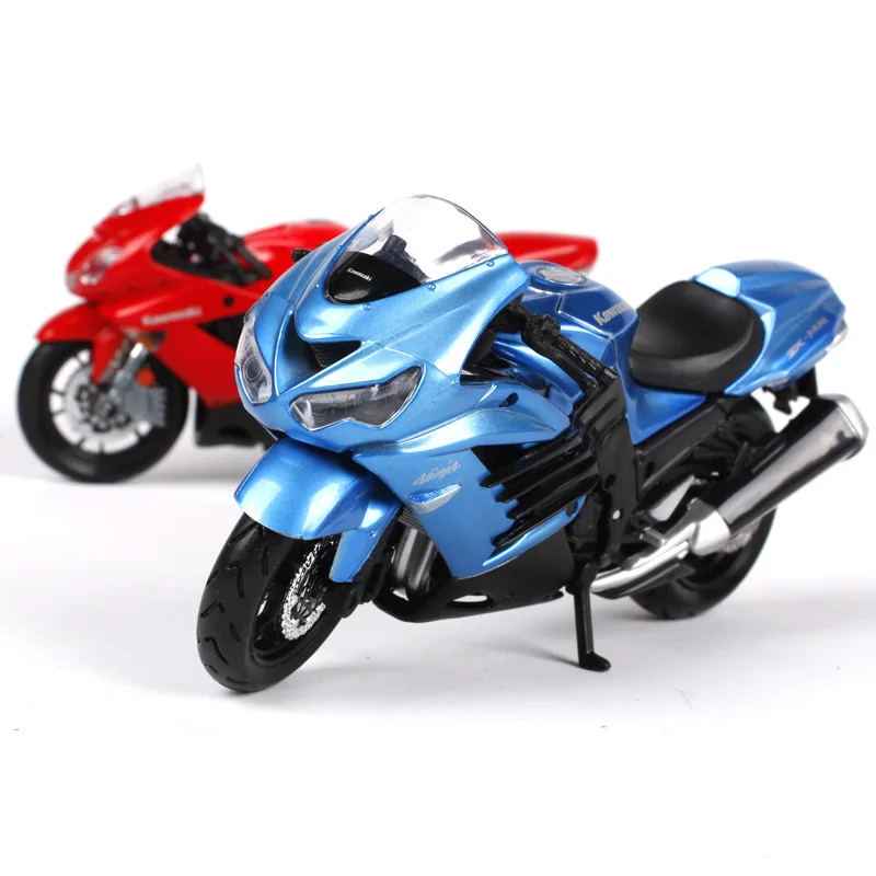 Модели мотоциклов Maisto Kawasaki Ninja модели 1:18 литые подарок на день рождения игрушка