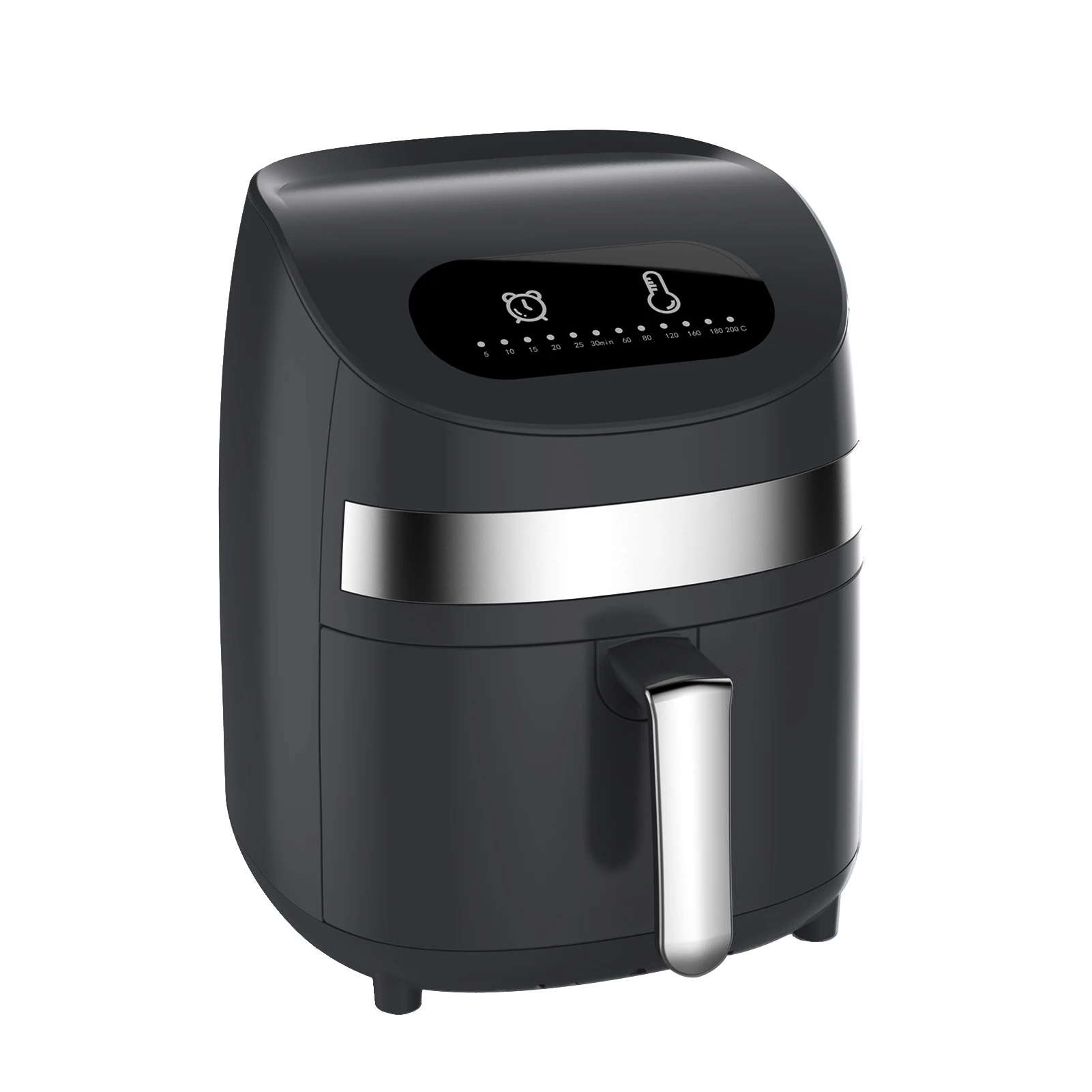 

Air Fryer 1000W 3L Electric Hot Air Fryer Oven with LED Digital Screen Oil Nonstick with Timer Temperature Control Air Fryer