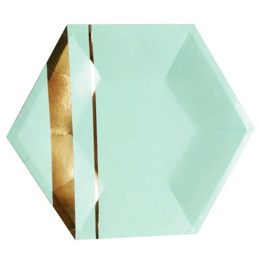 Одноразовая десертница посуда бумажные тарелки чашки 8 x лоток салфетки день