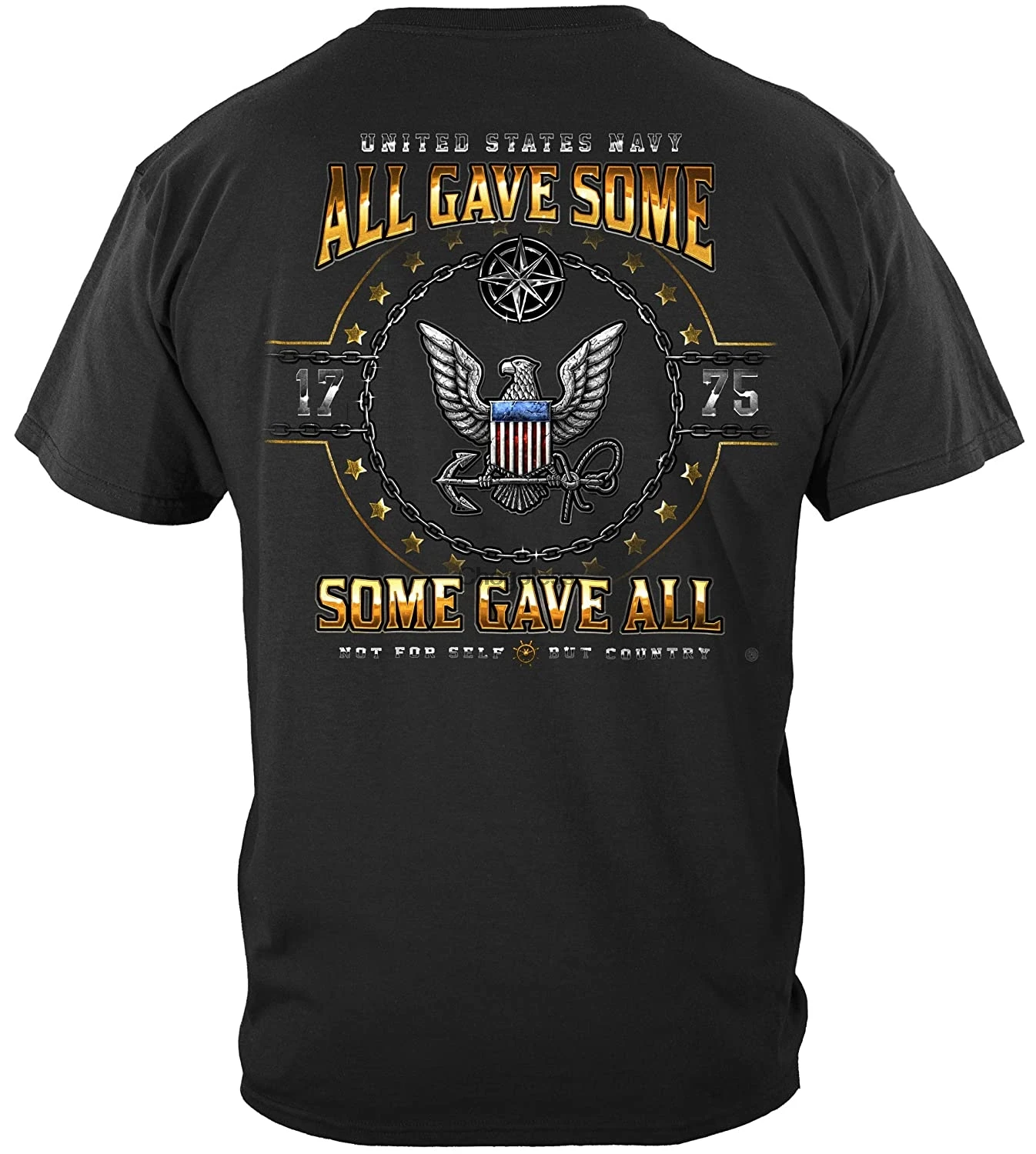 

Erazor Bits Mens Tshirts US Navy All Gave Some T Shirt MM2325