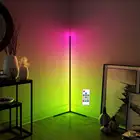 Современные Напольные лампы RGB, комнатные светильники для создания атмосферы, красочные декоративные осветительные приборы для спальни, гостиной