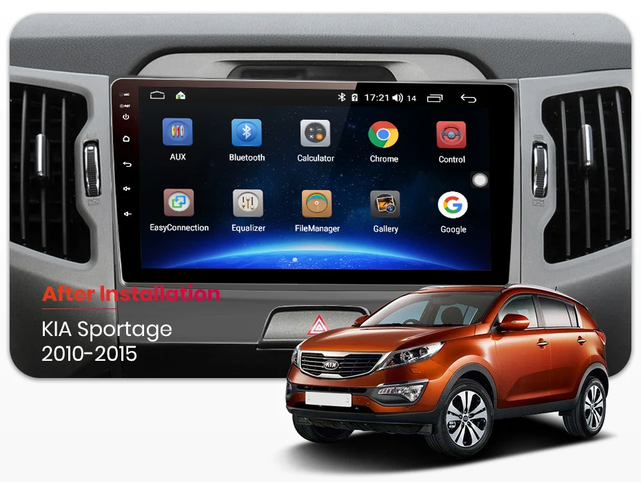 Junsun V1 pro 4G+ 64G Android 9,0 DSP для Kia sportage 3 4 2010 2011- автомобильный Радио Мультимедиа Видео плеер gps 2 din dvd