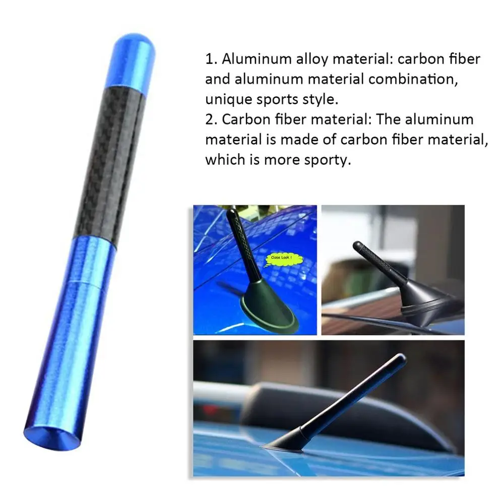 

Universal Car Carbon Fiber Refit Antenna For Toyota For Honda For Ford For Mini For Nissan For Mitsubishi