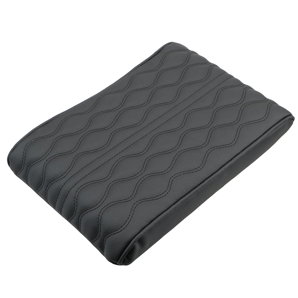 Коврик для подлокотника автомобиля с волнистой вышивкой центральный