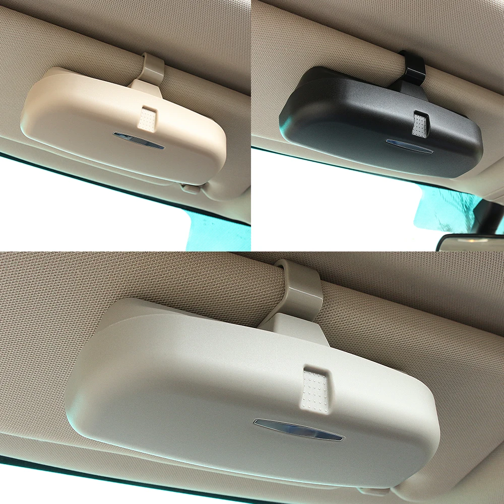 Автомобильный футляр для очков держатель хранения Чехол солнцезащитных toyota skoda