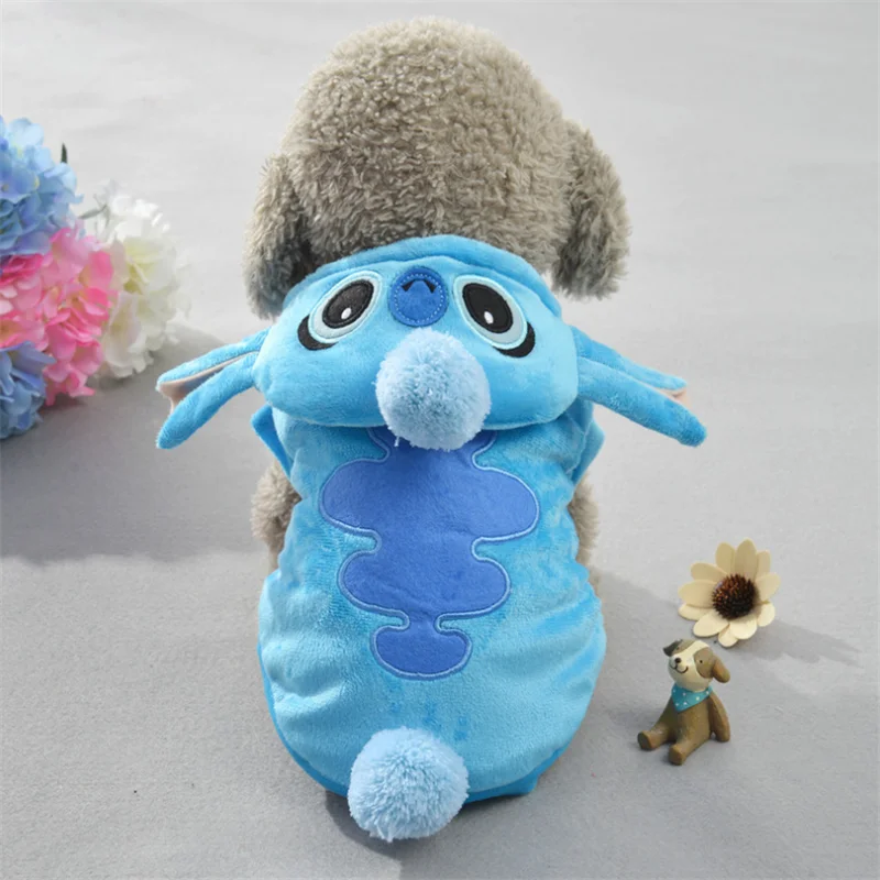 Теплый мягкий флисовый лежак для животных собаки кошки одежда мультяшный Щенок