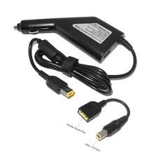 90W Car Charger Laptop Dc Power Adapter for Lenovo X1 Carbon E431 E531 S431 T440s T440 Thinkpad X60 X61 Z60 Z61 T60 T61