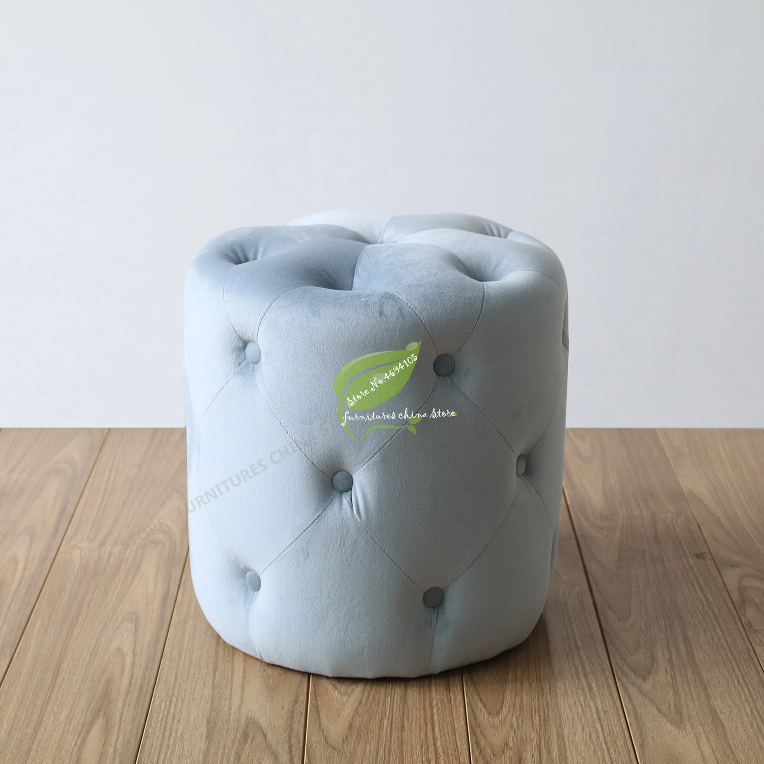 Роскошный тканевый диван для спальни деревянный стул маленький пуффа оттоманка