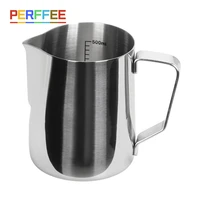 espresso coffee milk frothing pitcher stainless steel measurement inside steaming jug barista latte art frother cup 350600ml