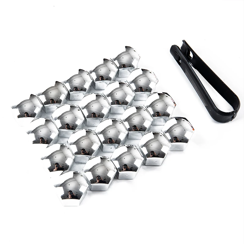 

20Pcs 17mm General Motors Tire Screw Cap Wheel Decorative Plastic Shell Nut Protective Cover Car Styling
