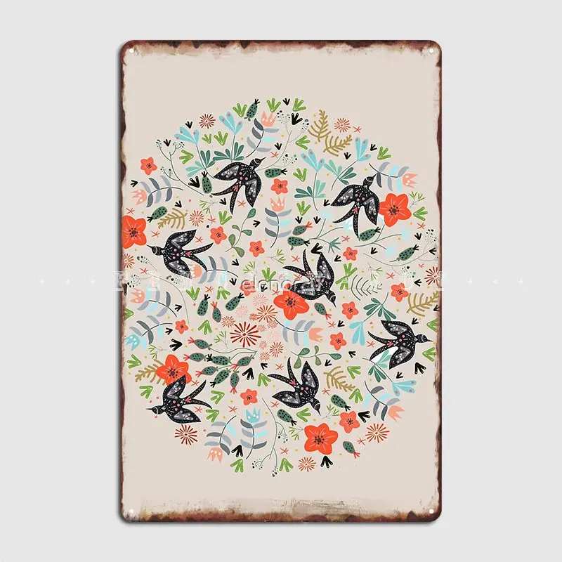 

Круглый сад металлический плакат паб Забавный бар пещера плакат жестяной знак плакат