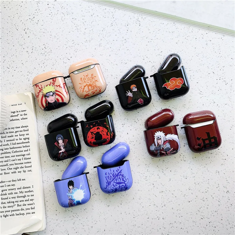 

Anime Sasuke Itachi Jiraiya Pain TPU Apple AirPods 1 / 2 Case Cover iPhone Earbuds Accessories Airpod Case Air Pods Case