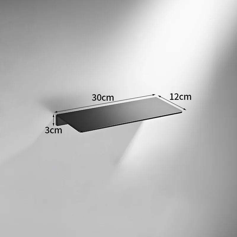 

Tuqiu полка для ванной комнаты 20-100 см, черная угловая полка для душа, квадратная полка для ванной и душа, полка-органайзер для хранения в ванной комнате