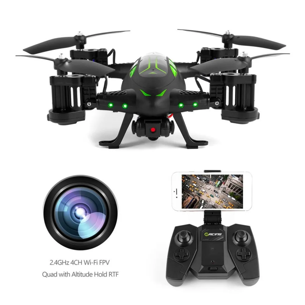 

Воздушная дорога Двойная модель FY602 Летающая машина с HD камерой Радиоуправляемый квадрокоптер Дрон 6-осевой 4CH вертолет Запуск деформация Р...