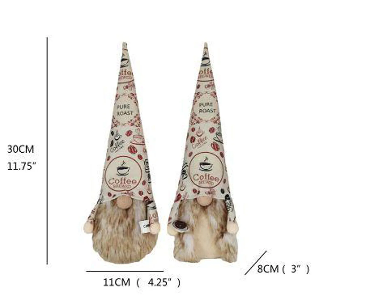 

1pc Coffee Bar Decoration Gnome Chef Swedish Coffee Bar Decoration Gift Coffee Scandinavian Decor Home Decoration Accessori