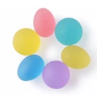 Силиконовый шарик для рукоделия, яйцо для мужчин и женщин, тренажерный зал, фитнес, тяжелая тренировка пальцев, упражнение на мышцы, восстановление мышц, захват, тренировочное устройство