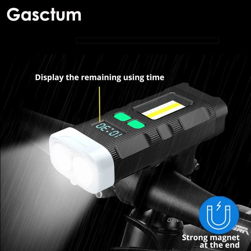 Велосипедный фонарь 5200 лм 2 светодиосветодиодный L2 светильник зарядка через USB