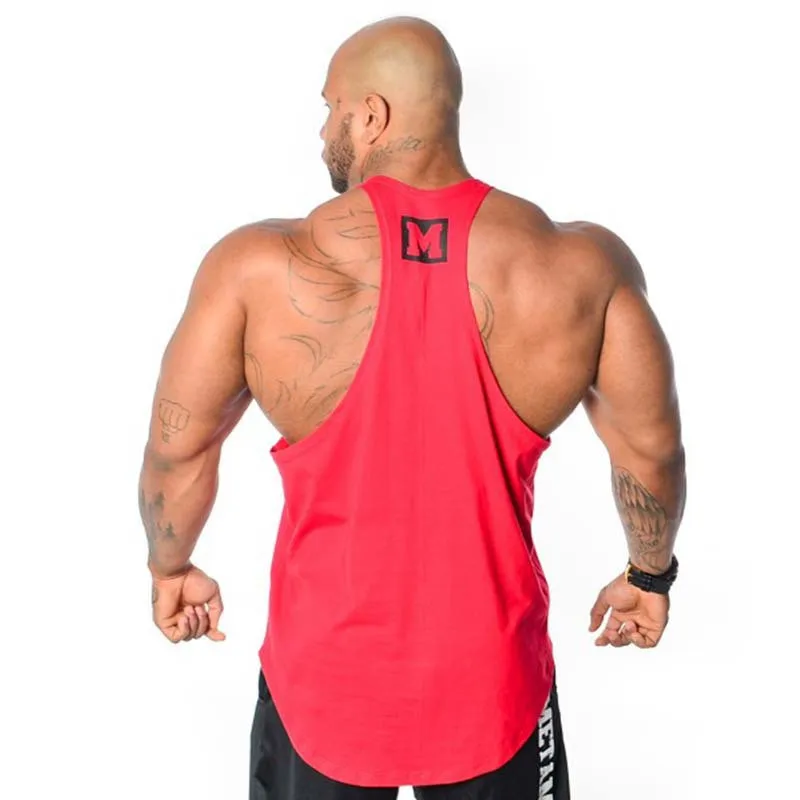 Muscleguys хлопковые спортивные майки мужские без рукавов для мальчиков бодибилдинг