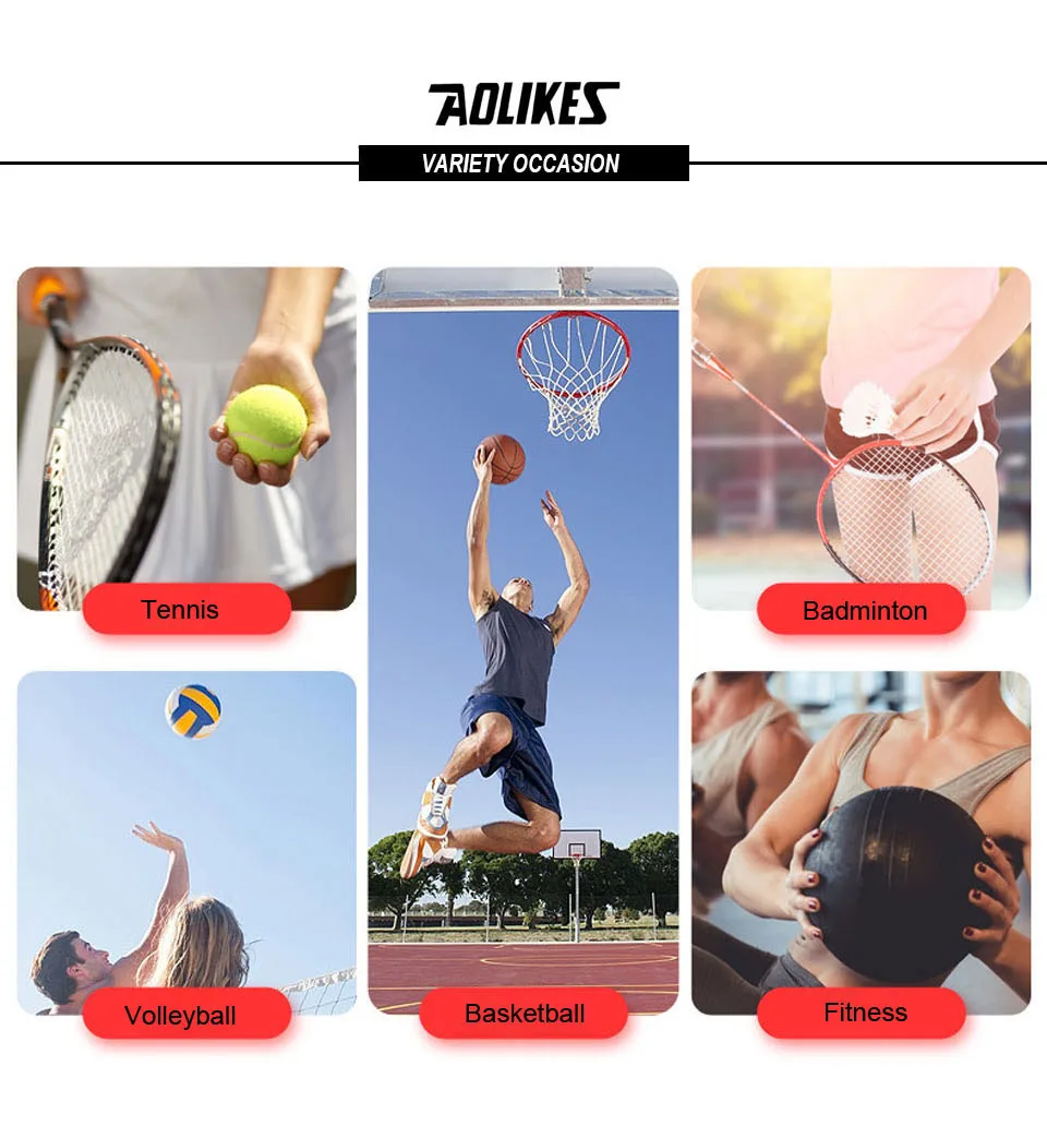 AOLIKES 1PCS Finger Splint Guard Bands Compression Breathable Finger Sleeve for Basketball Sport Aid Support Wrap Caps Protector