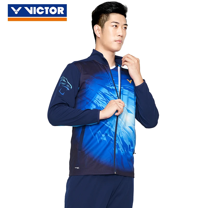 2019 куртка для бадминтона Victor Спортивная Джерси мужчин и женщин костюм