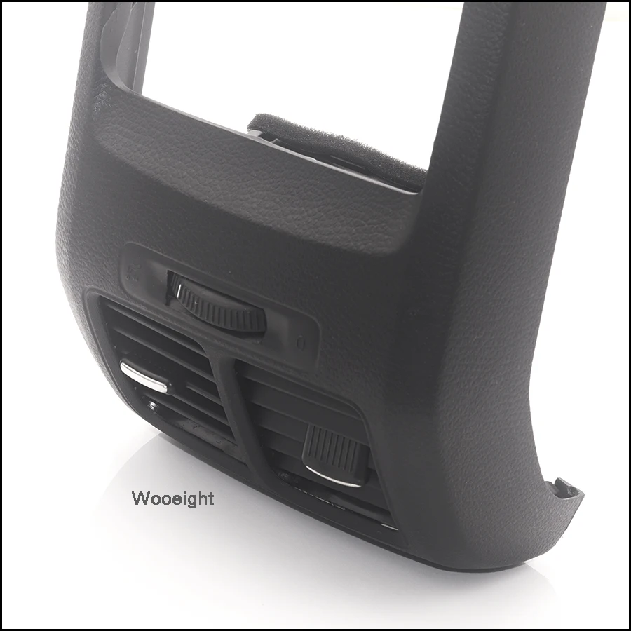 Wooeight 5KD864298 1KD819203 задняя центральная консоль вентиляционное отверстие выход AC Dashbord крышка рамка подходит для VW Golf MK6 Jetta 2005 2013