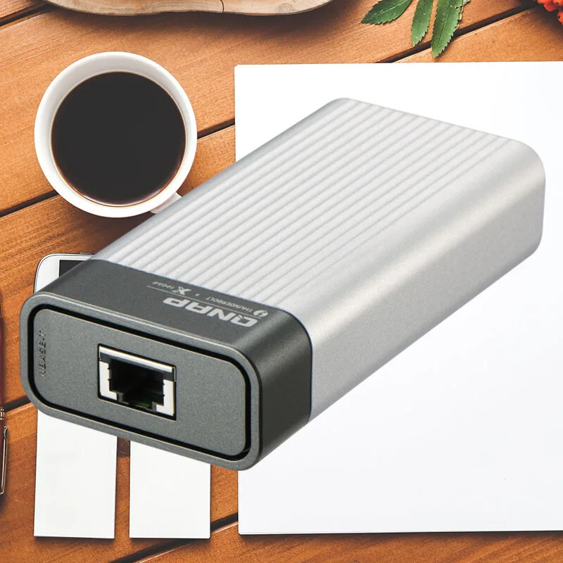 Сетевой адаптер QNAP с интерфейсом Thunderbolt 3 на 10GbE (серия QNA)|Сетевые хранилища| |