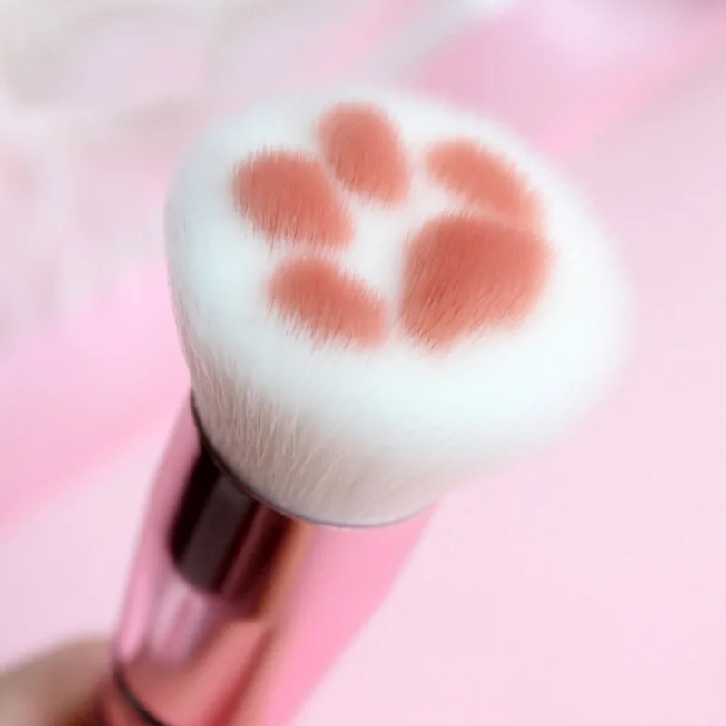 Kawaii Cat лапы кисти для макияжа многофункциональный тонального крема кисть